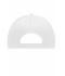 Unisex 6 Panel Air Mesh Cap White 8560