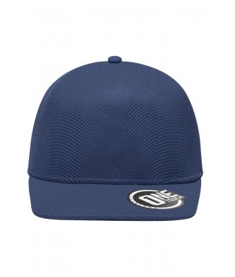 unisex seamless onetouch flat peak cap navy daiber one touch navy