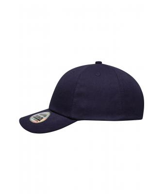 Unisex 6 Panel Heavy Brushed Cap Navy 8585