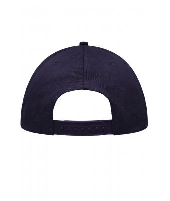 Unisex 6 Panel Heavy Brushed Cap Navy 8585