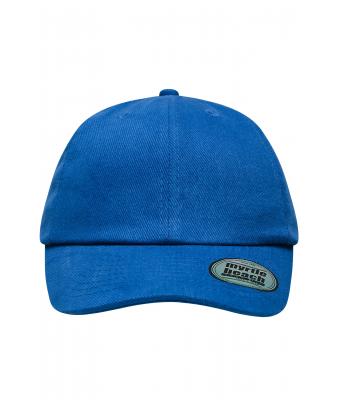 Unisex 6 Panel Heavy Brushed Cap Royal 8585