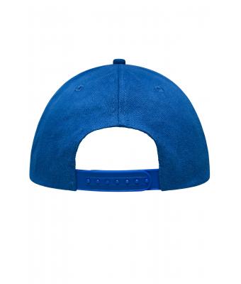 Unisex 6 Panel Heavy Brushed Cap Royal 8585