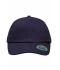 Unisex 6 Panel Heavy Brushed Cap Navy 8585