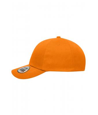 Unisex 6 Panel Heavy Brushed Cap Oranje 8585