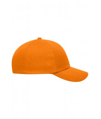 Unisex 6 Panel Heavy Brushed Cap Oranje 8585