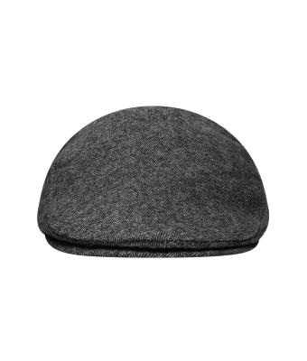 Unisexe Casquette dandy Gris-foncé/noir 8631