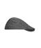 Unisexe Casquette dandy Gris-clair/noir 8631