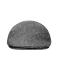 Unisexe Casquette dandy Gris-clair/noir 8631