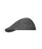 Unisex Dandy Cap Light-grey/black 8631