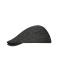 Unisex Dandy Cap Donkergrijs/zwart 8631