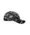Unisex 6 Panel Camouflage Cap Grey/black 8688