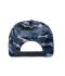 Unisex 6 Panel Camouflage Cap Denim/black 8688