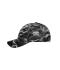 Unisex 6 Panel Camouflage Cap Grey/black 8688