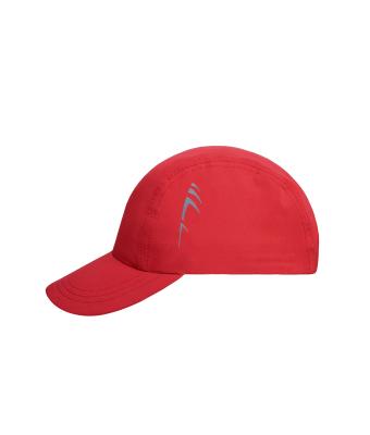Unisex 3 Panel Cap Red 8689