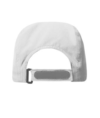 Unisex 3 Panel Cap White 8689