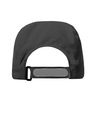 Unisex 3 Panel Cap Zwart 8689
