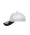 Unisexe Casquette sans couture Blanc/noir 8737