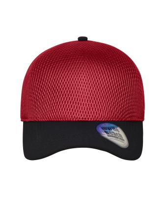 Unisexe Casquette sans couture Rouge/noir 8737