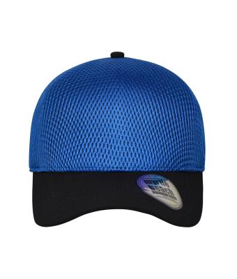 Unisexe Casquette sans couture Royal/noir 8737