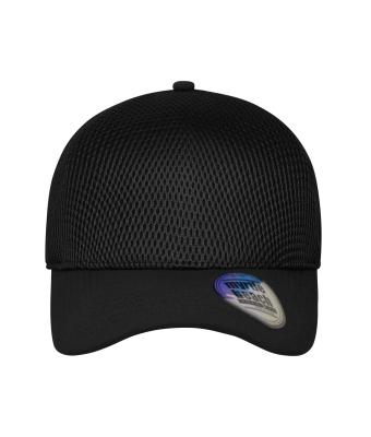 Unisex Seamless Mesh Cap Black/black 8737