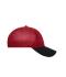 Unisex Seamless Mesh Cap Red/black 8737