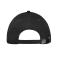 Unisex 6 Panel Workwear Cap - SOLID - Black 10223