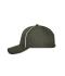 Unisex 6 Panel Workwear Cap - SOLID - Olive 10223