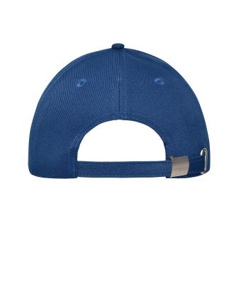 Unisex 6 Panel Workwear Cap - SOLID Donkerroyal 10223