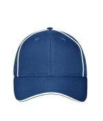 Unisex 6 Panel Workwear Cap - SOLID Donkerroyal 10223