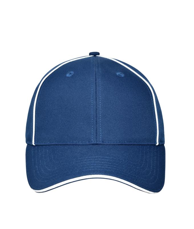 Unisex 6 Panel Workwear Cap - SOLID Donkerroyal 10223