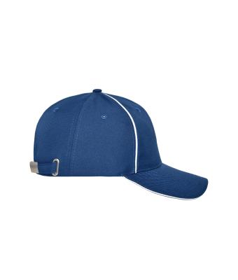 Unisex 6 Panel Workwear Cap - SOLID Dark-royal 10223