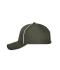 Unisex 6 Panel Workwear Cap - SOLID Olijf 10223