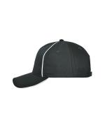 Unisex 6 Panel Workwear Cap - SOLID Carbon 10223
