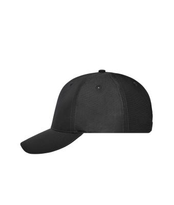 Unisex 6 Panel Workwear Cap - COLOR - Black 10224