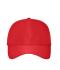 Unisex 6 Panel Workwear Cap - COLOR - Rood 10224