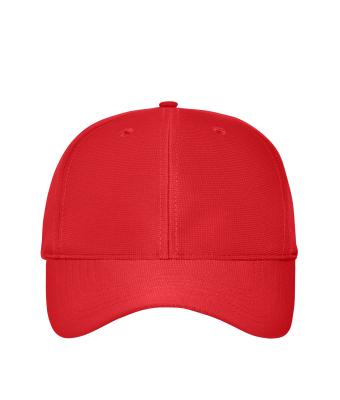 Unisex 6 Panel Workwear Cap - COLOR - Red 10224