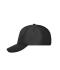Unisex 6 Panel Workwear Cap - COLOR - Zwart 10224