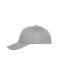 Unisex 6 Panel Cap Bio Cotton Lichtgrijs 10230