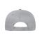 Unisex 6 Panel Cap Bio Cotton Lichtgrijs 10230