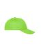 Unisex 6 Panel Cap Bio Cotton Lime 10230