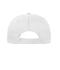 Unisex 6 Panel Cap Bio Cotton Wit 10230