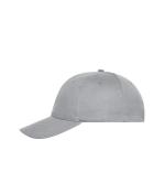 Unisex 6 Panel Cap Cotton Light-grey 10230