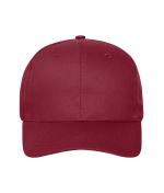 Unisex 6 Panel Cap Cotton Dieprood 10230