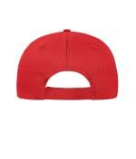 Unisex 6 Panel Cap Cotton Red 10230