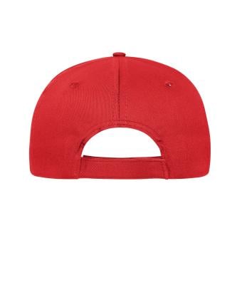 Unisex 6 Panel Cap Cotton Red 10230