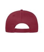 Unisex 6 Panel Cap Cotton Burgundy 10230