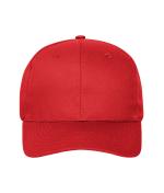Unisex 6 Panel Cap Cotton Red 10230