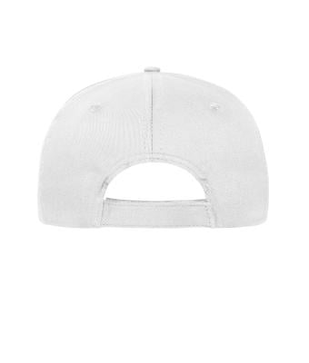 Unisex 6 Panel Cap Cotton White 10230