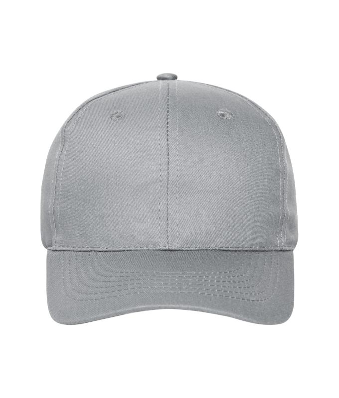 Unisex 6 Panel Cap Light-grey 10230