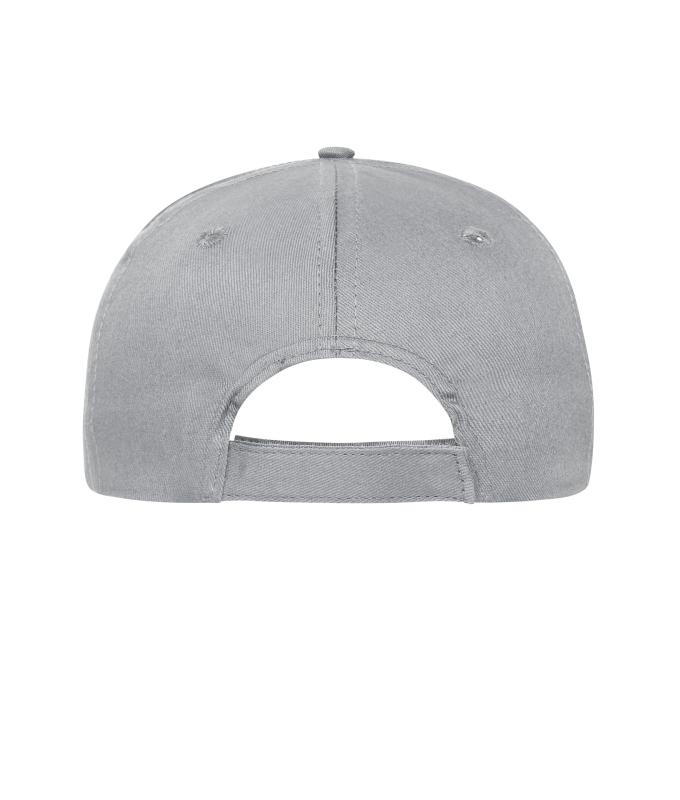 Unisex 6 Panel Cap Lichtgrijs 10230